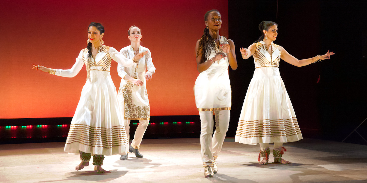 Speak: Tap & Kathak. Photo courtesy of the artists.