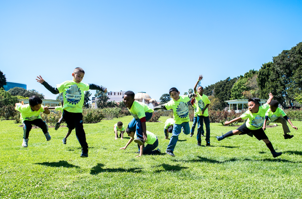Pony Box Dance Theatre's "International Children's Dance Day". Photo courtesy of PBDT.