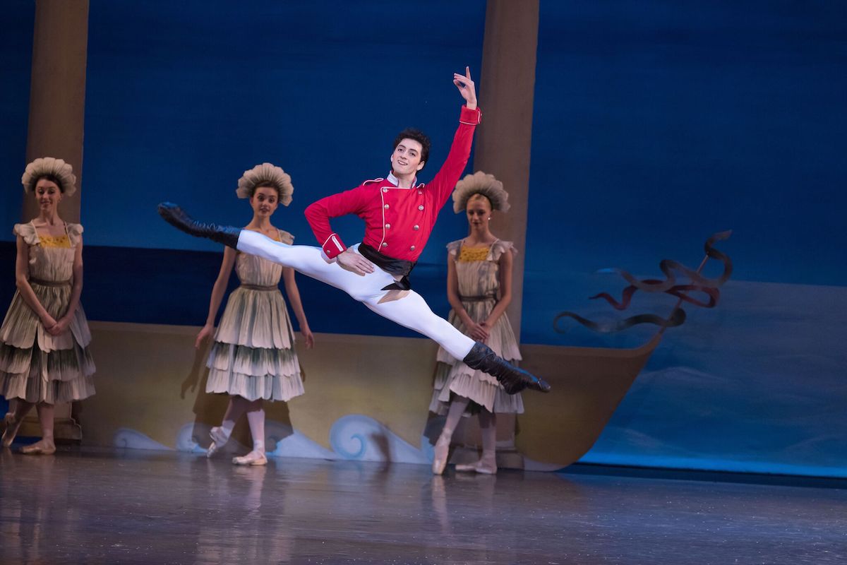 Pacific Festival Ballet guest artist Tigran Sargsyan. Photo by Reed Hutchinson.