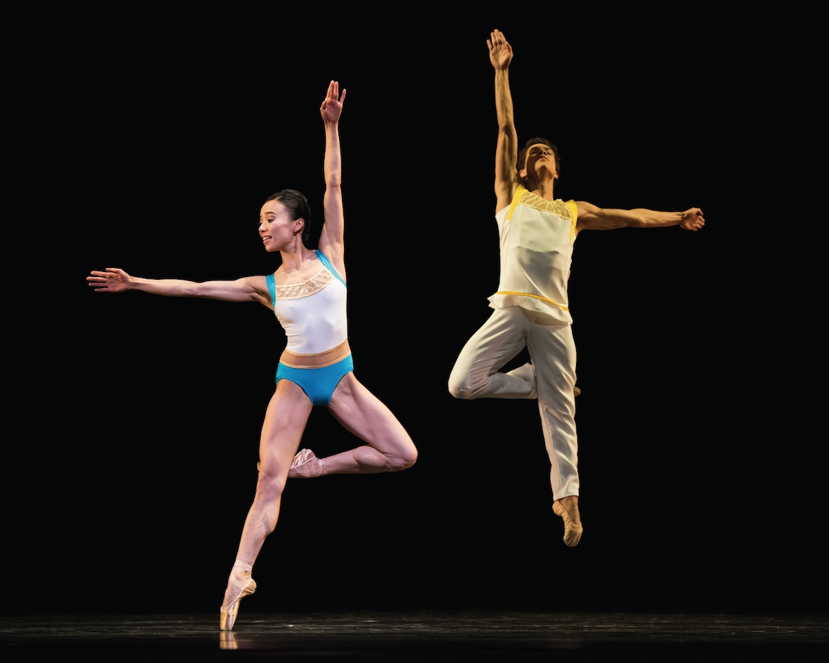 Frances Chung and Esteban Hernandez in Welch's "Bespoke" - Photo: © Erik Tomasson