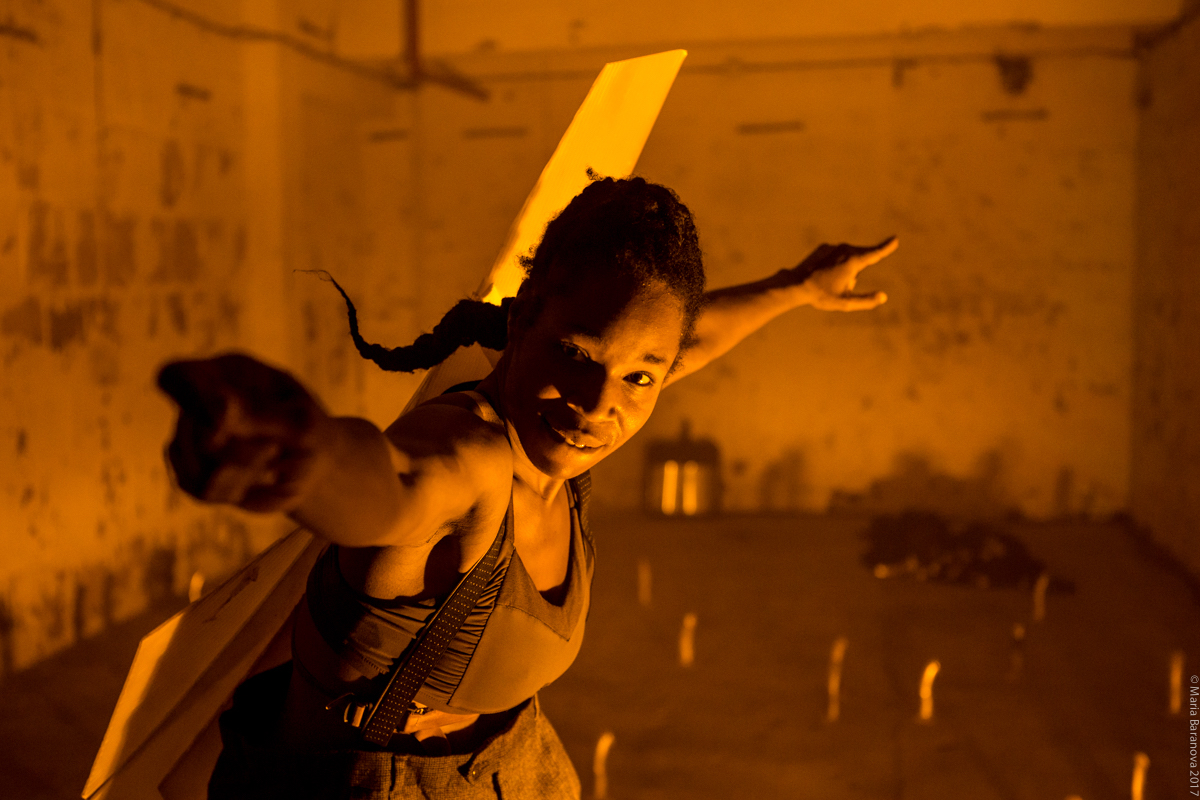 Marjani Forté-Sanders in “Memoirs of a Unicorn”. Photo by Maria Baranova.