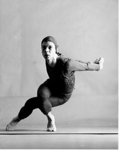 Merce Cunningham in Changeling, 1957 (studio photograph), photo by Richard Rutledge, courtesy the Merce Cunningham Trust