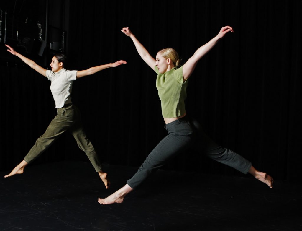 Portrait of a Bigger Picture. Choreographer Corinne Shearer. Dancers Keerab Jinakunwiphat, Corinne Shearer. Photographer Arthur Fink.