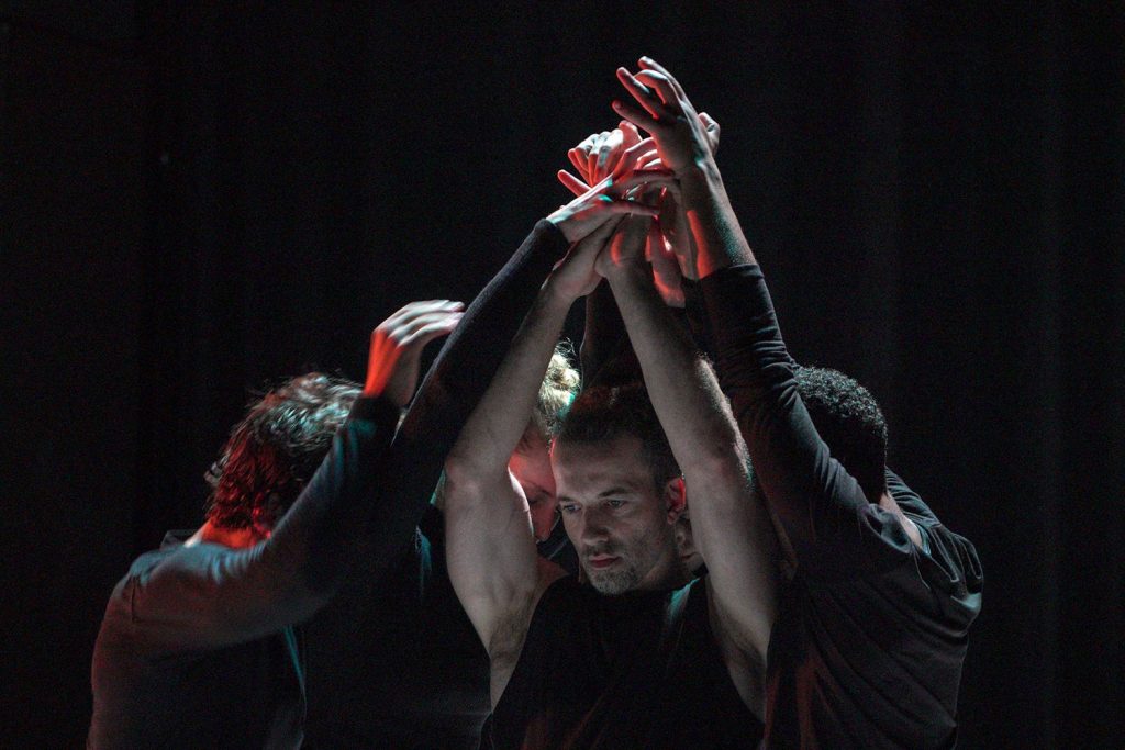 Unknown Territories by Donald Byrd (center) Jacob “Kujo” Lyons. Photo by Lawrence K. Ho.