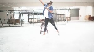 CRay Project - Daveione Williams in rehearsal - Photo by Jaron Crawley