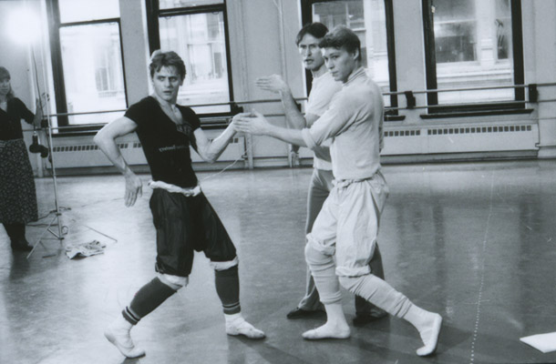 Mikhail Baryshnikov Robert La Fosse John McFall ballet Follow the Feet