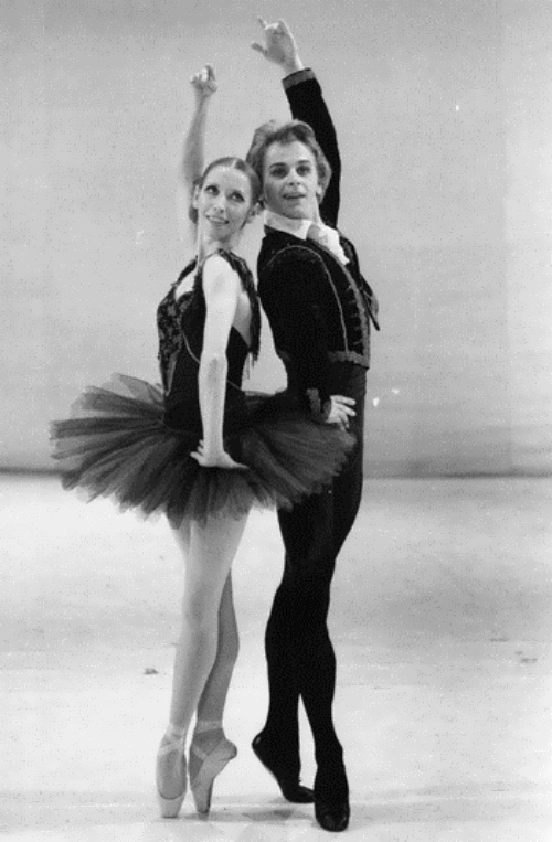 Natalia Makarova Mikhail Baryshnikov