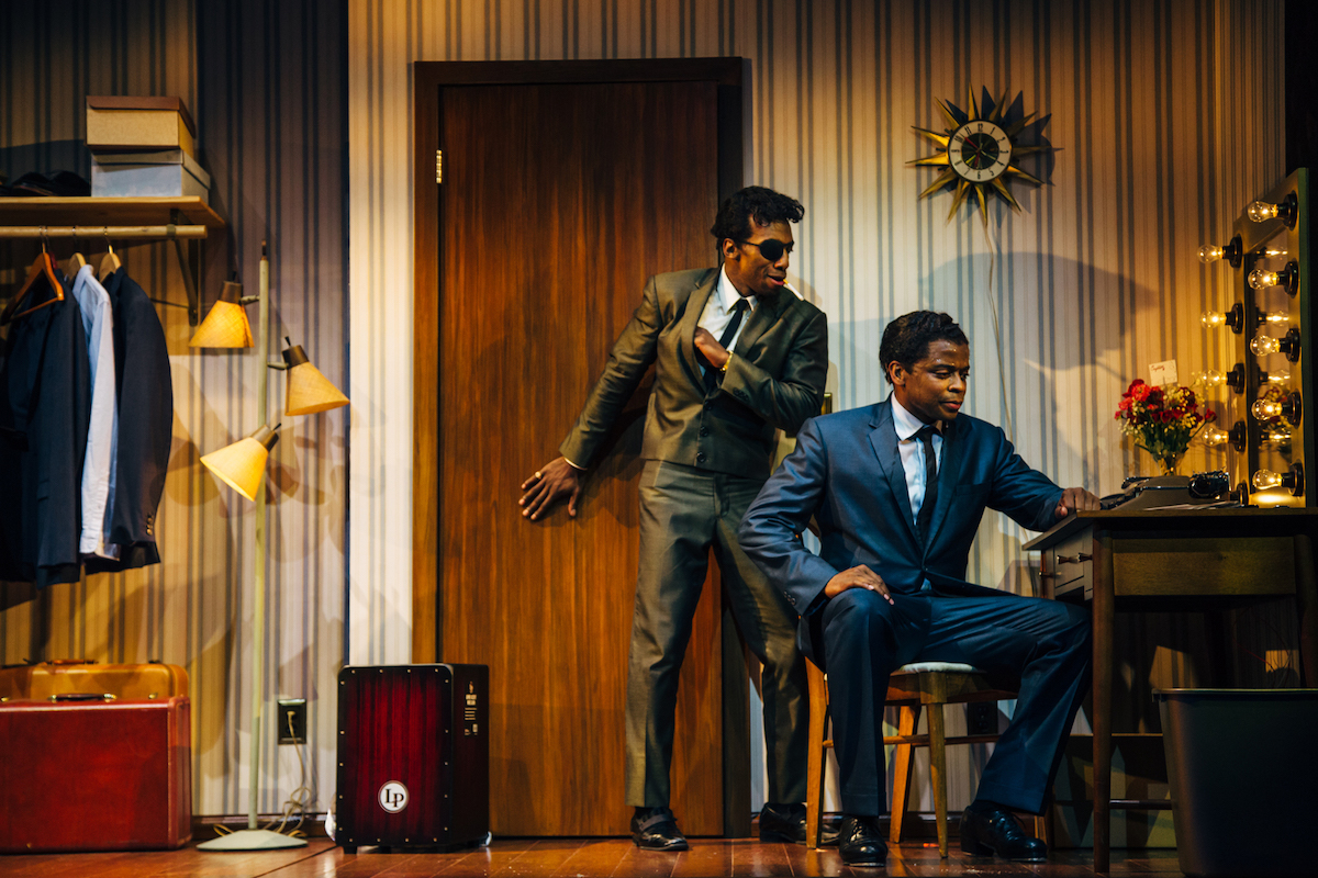 Daniel J. Watts as Sammy Davis Jr.and Dulé Hill as Nat King Cole. Photo by Jeff Lorch.