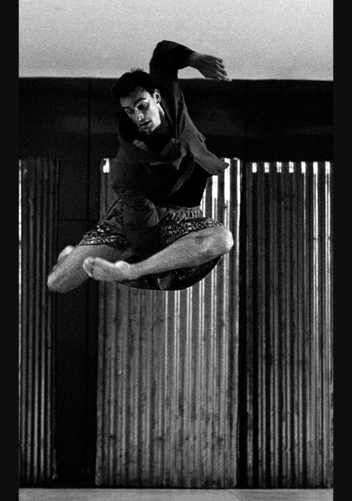 Dimitri Chamblas performing "Pour Antigone" by Mathilde Monnier - Photo by Photo by Marc Coudrais