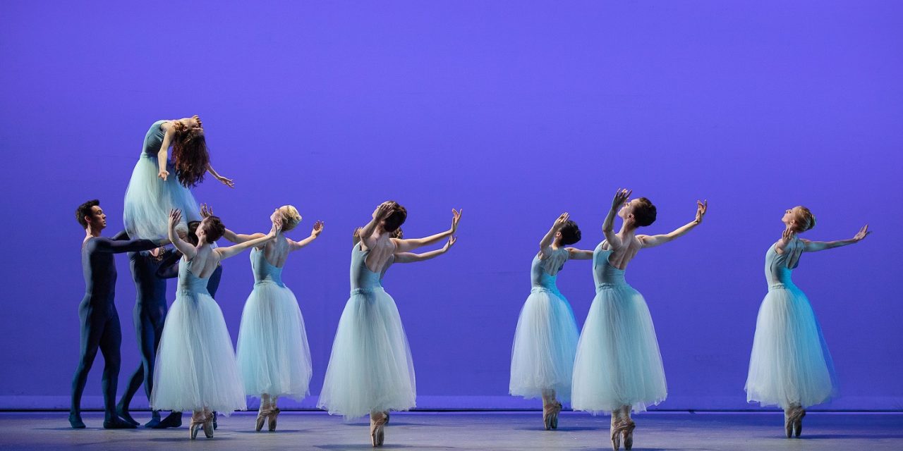 Los Angeles Ballet’s Serenade and Sylphide program falters, then flutters