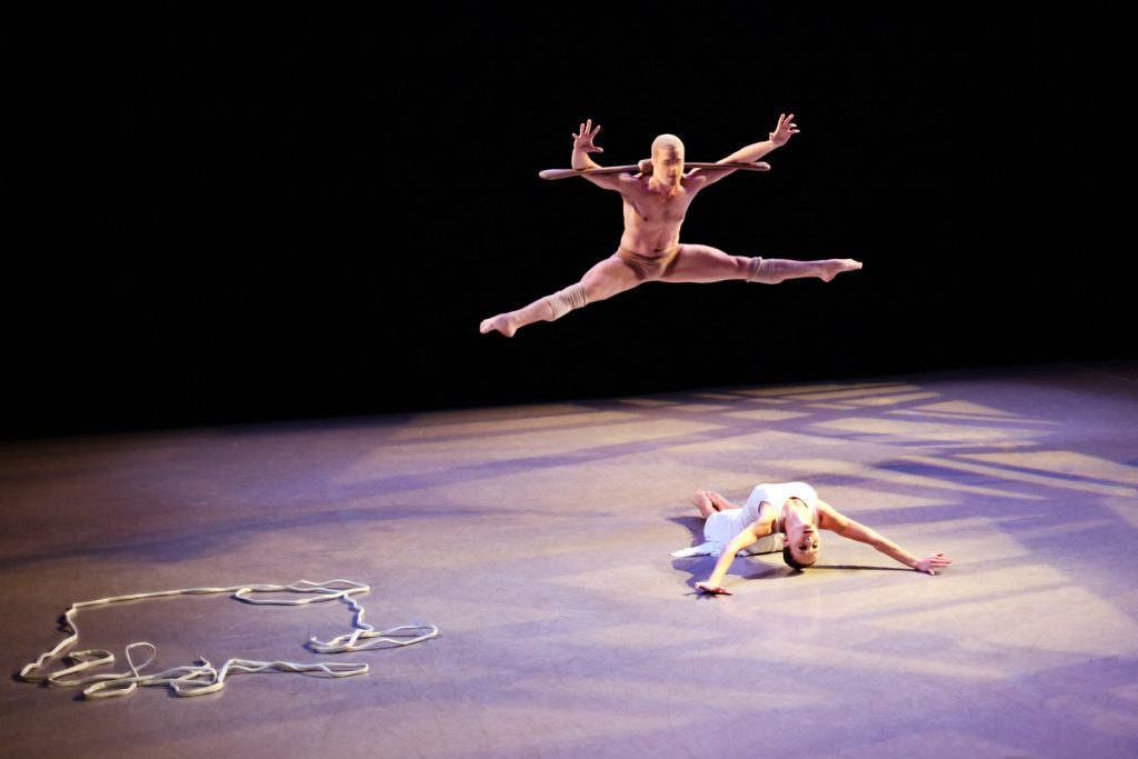 Lloyd Mayor and Charlotte Landreau in Martha Graham’s "Errand into the Maze"