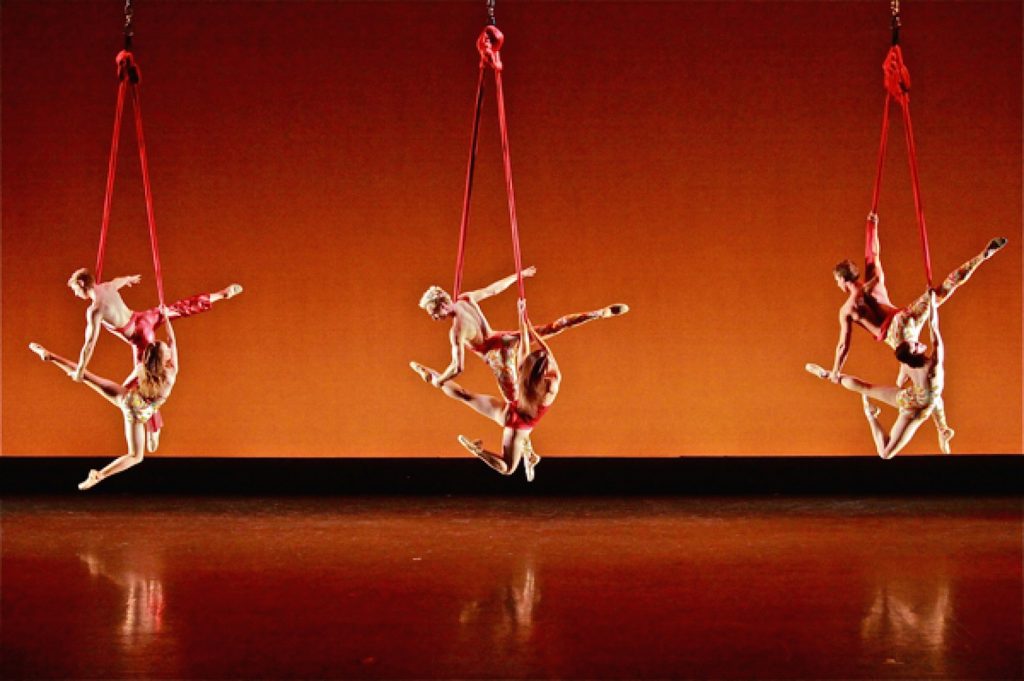 Lift Ticket aerial sextet Luminario Ballet