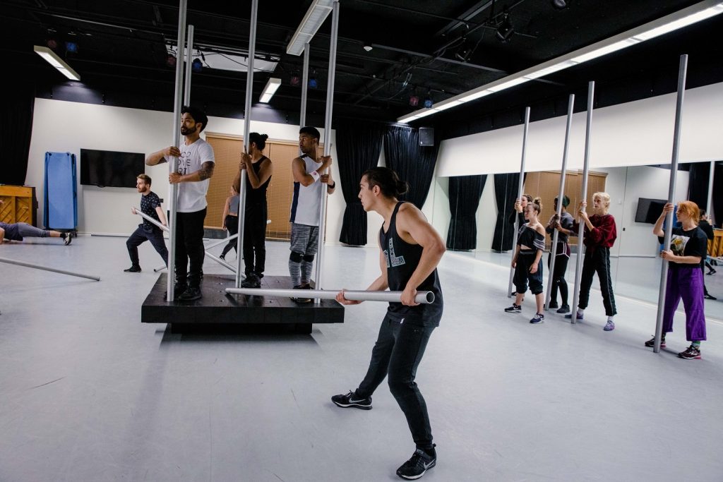 DIAVOLO in Rehearsal for IBUKI- Veterans Project - Credit: Musco Center photo by Alissa Roseborough