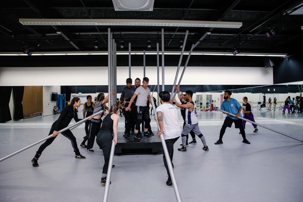 DIAVOLO in Rehearsal for IBUKI- Veterans Project - Credit: Musco Center photo by Alissa Roseborough