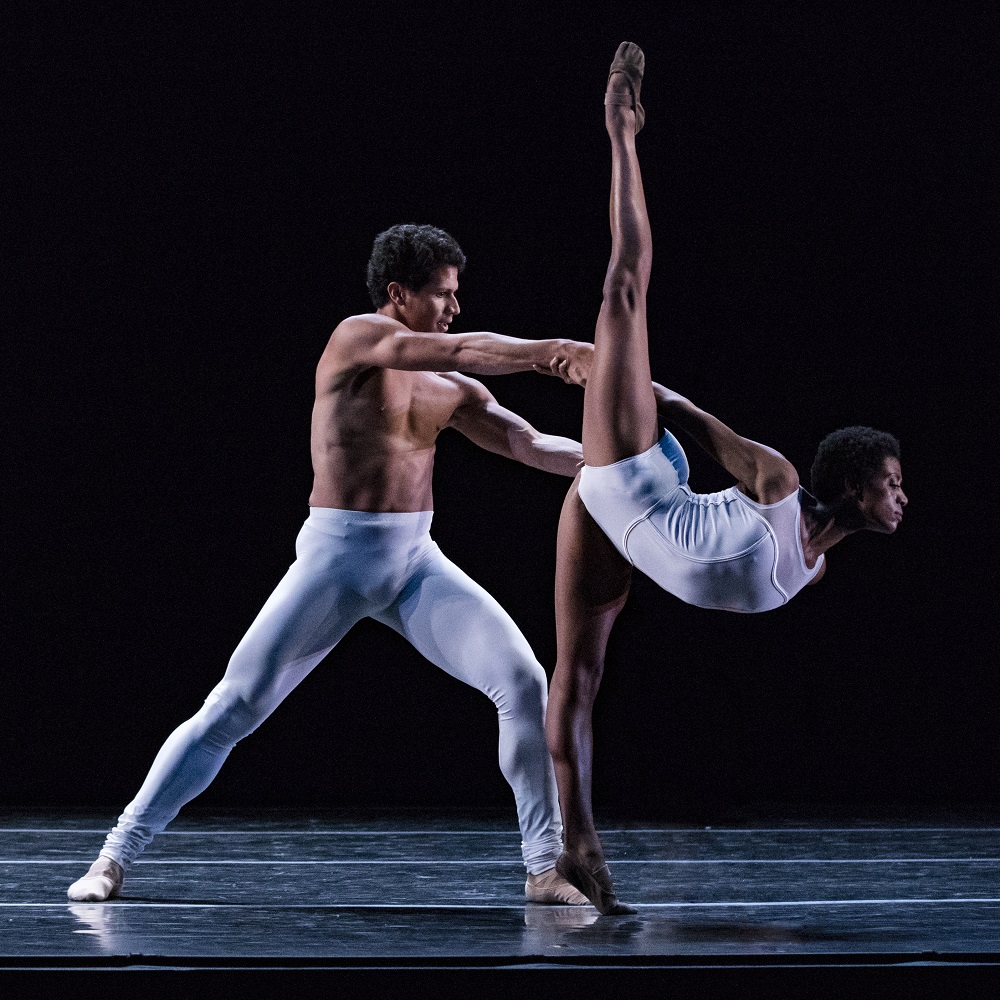 Ballet West - Hadriel Diniz and Katlyn Addison in África Guzmán's "Sweet and Bitter" - Photo by Beau Pearsons