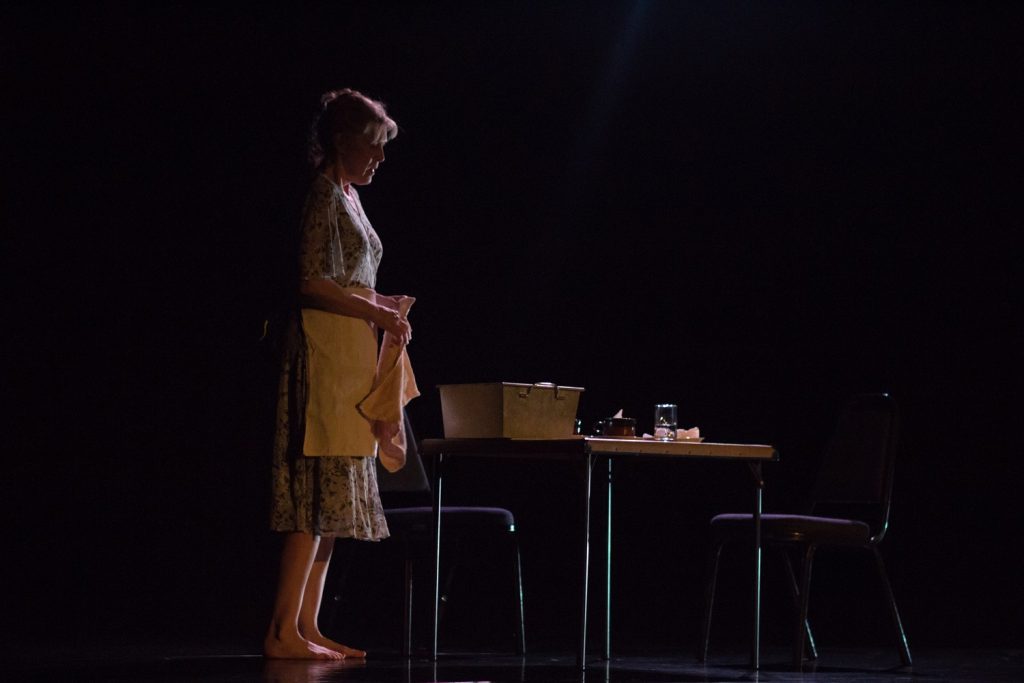 Nancy Doede in "Mae" - Photo by Shana Skelton