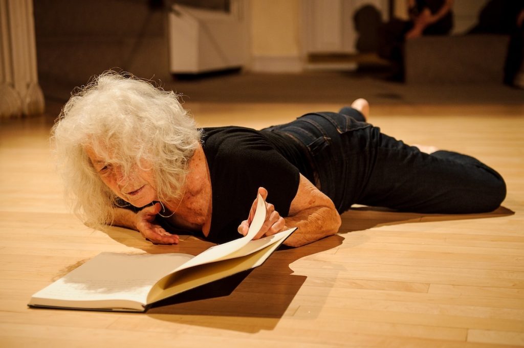 Hi Solo #9’s Simone Forti. Photo courtesy of the artist.