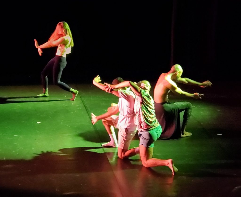Alan Perez and company in "For Our Existence" - Photo by Jose Garcia Davis.
