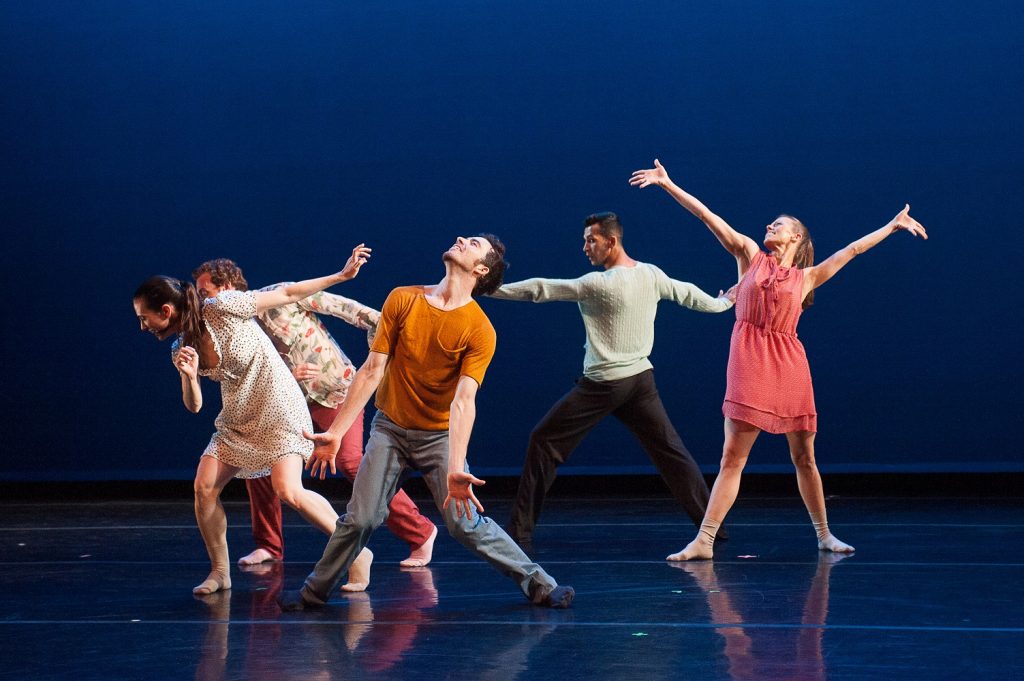 BODYTRAFFIC in "o2Joy" choreographed by Richard Siegal - Photo by Christopher Duggan
