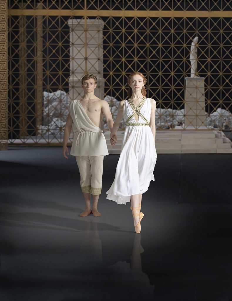 Catherine Hurlin and Aran Bell in American Ballet Theatre’s “Of Love and Rage.” Photo by Erin Baiano.