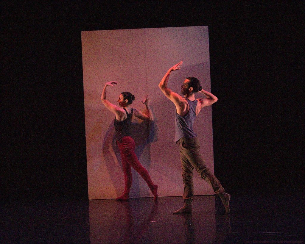Bethana Rosenblatt, Evan Rosenblatt in THE BACK OF BEYOND - Photo by Tony Mierzwicki