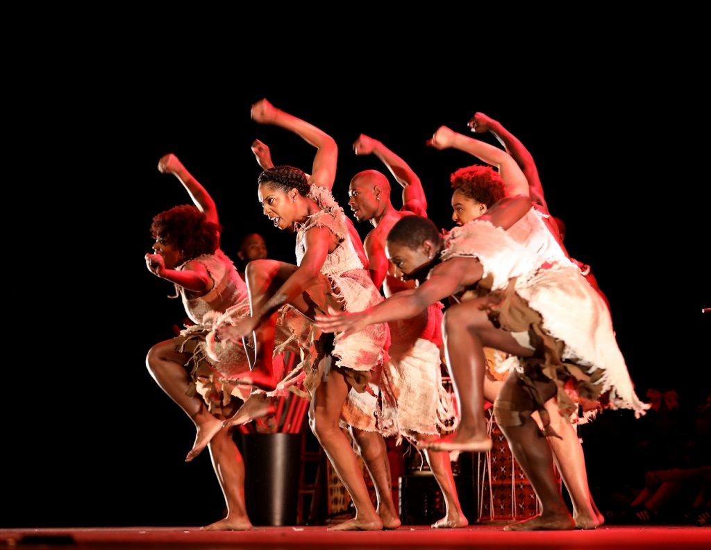 Step Afrika! in "DrumFolk" - Photo by Jim Saah