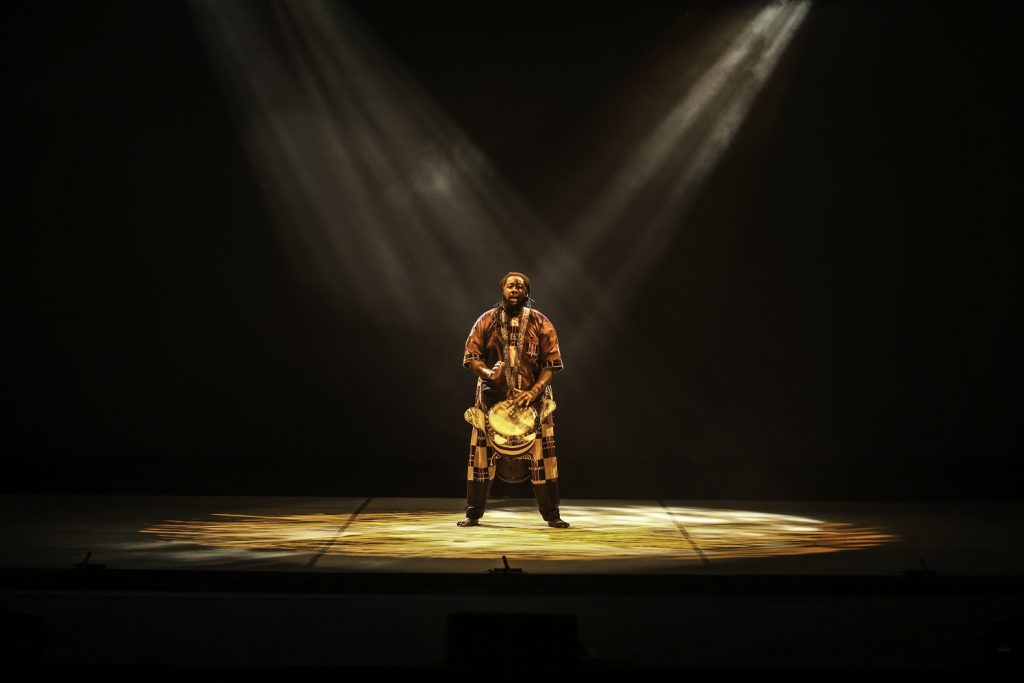 Step Afrika! in "DrumFolk" - Photo courtesy of the company.