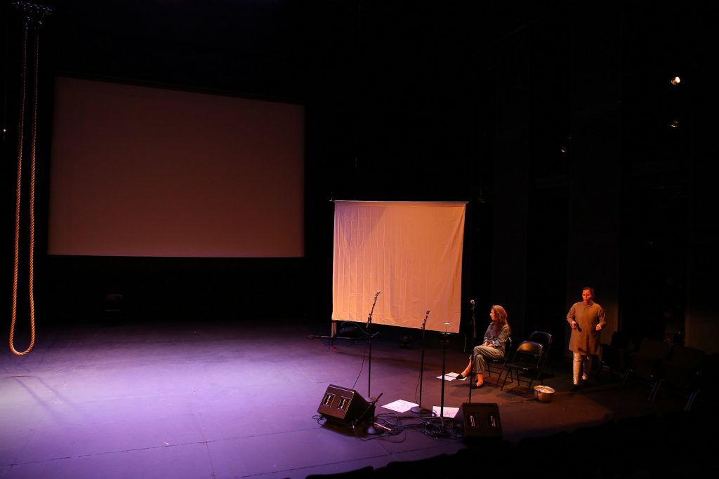 Al Di La: An Evening of Sound Works by Simone Forti – Photo by Steve Gunther, REDCAT/CalArts