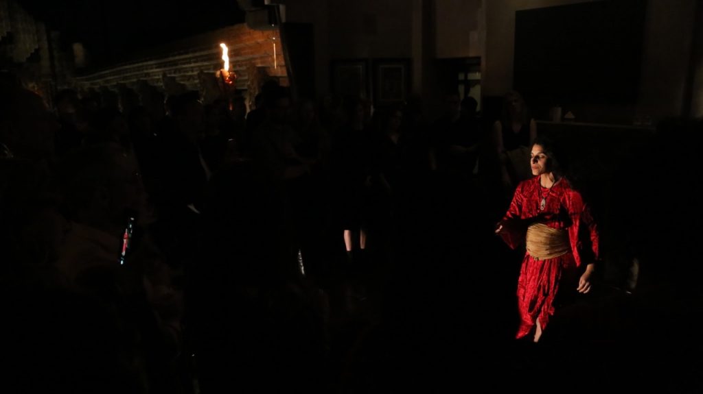 homeLA - Odeya Nini in "A Solo Voice" - Photo by Andrew Mandinach