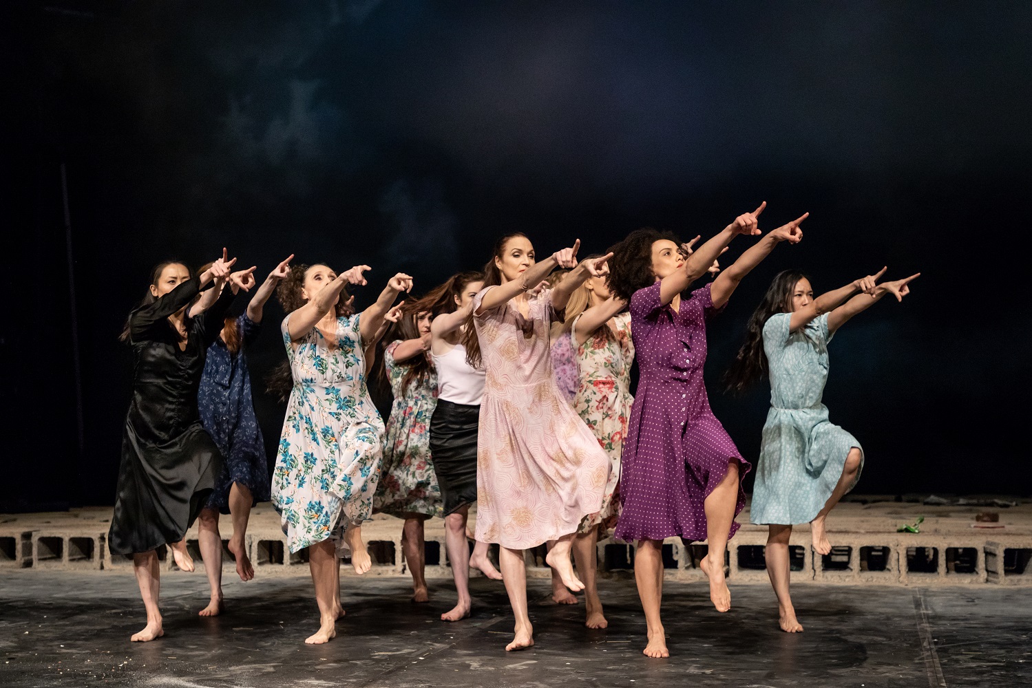 Ensemble in "Palermo Palermo" Choreography by Pina Bausch - Photo:©Oliver Look courtesy of The Music Center