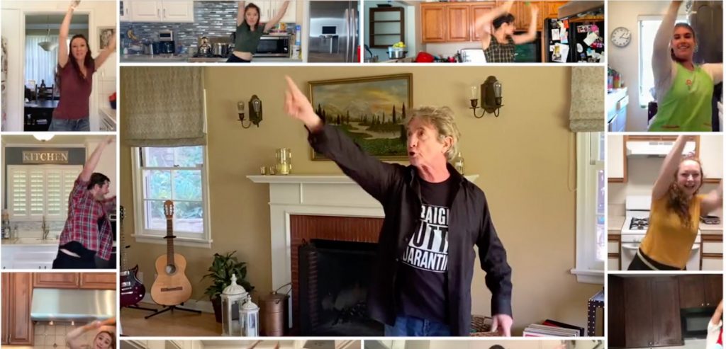 Screen capture from "You Can't Stop The Beat" - Courtesy of Janet Roston