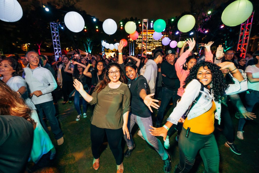 Music Center's Dance DTLA. Photo courtesy of the Music Center.