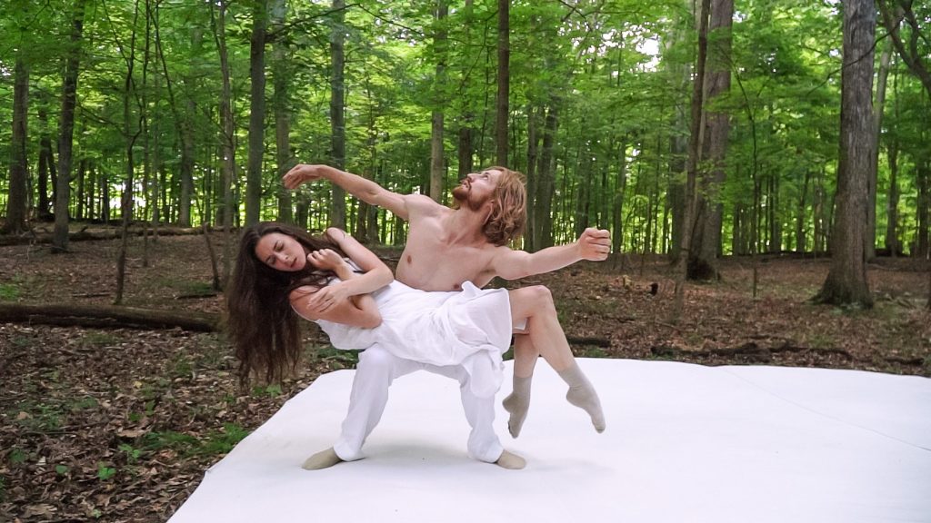 Chamber Dance Project - Grace-Anne Powers and Austin Henry Powers performing "In The Silence" - Photo by Owen Scarlett