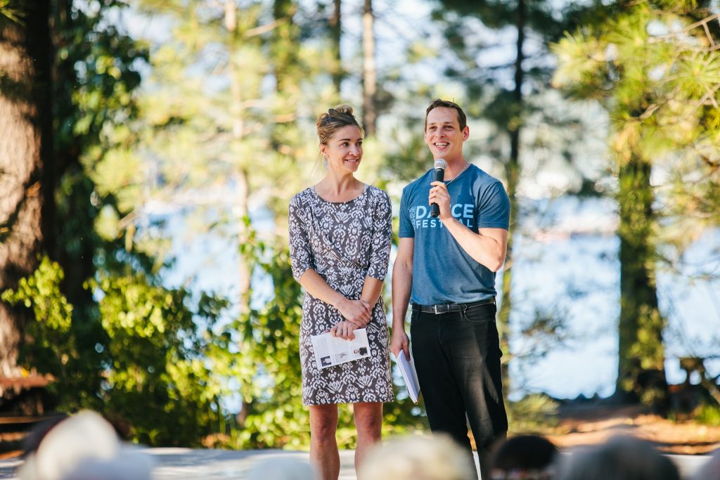 Christin Hanna (Artistic Director) and Constantine Baecher - Photo courtesy of LTDC