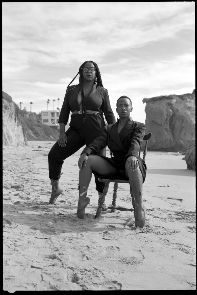 Chatiera “Cookie” Ray and LaRonica “Ronnie” Southerland - CRay Project - Photo by Kevin Paul Lawrence