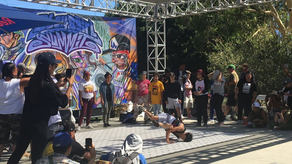 Asia Yu performs at B-Boy Summit 2019 in Grand Park - Photo courtesy of B-Boy Summit