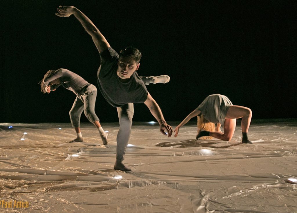 Leah Hammel Moises Josue, Michel Luciana Johnson in "The Great Beyond" by Deborah Brockus - Photo by Denise Leitner