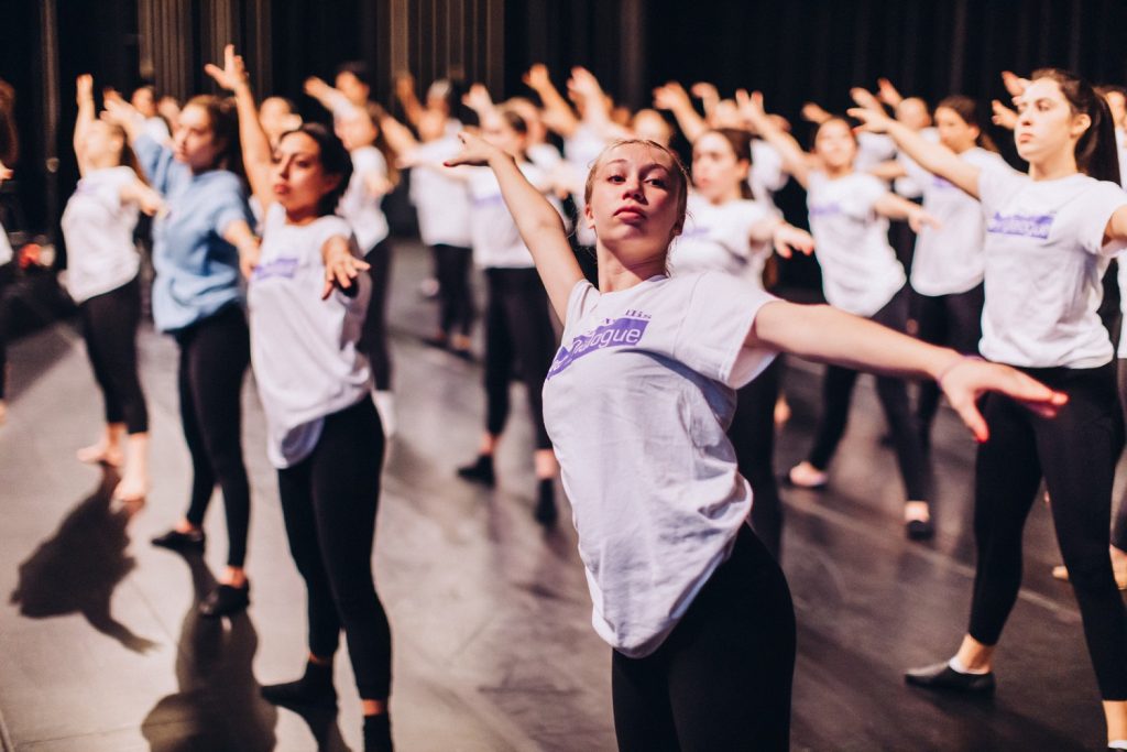 Students taking class at Dance and Dialogue - Photo courtesy of the organization