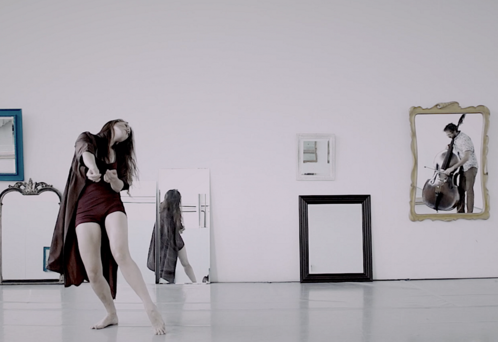 Charlotte Katherine Smith in her solo "Perspective" - LA Dance Festival 2020 - Photo courtesy of the artist.