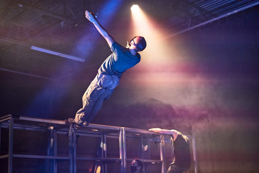 DIAVOLO - Matt Transit in "This Is Me: Letters From the Front Lines" - Photo by George Simian