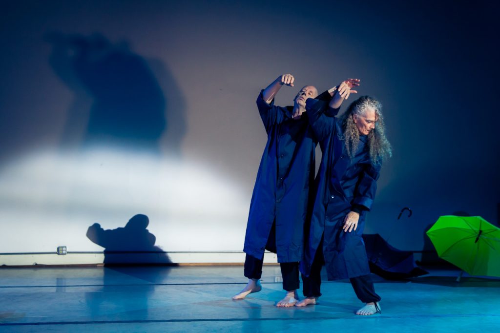 Rinde Eckert, Margaret Jenkins in Shadows and Water Photo by Kegan Marling