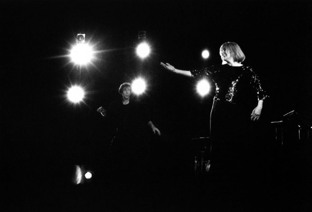 Jazz Tap Ensemble - Sam Weber (left) Lynn Dally (right) - Photo by Peter Petronio