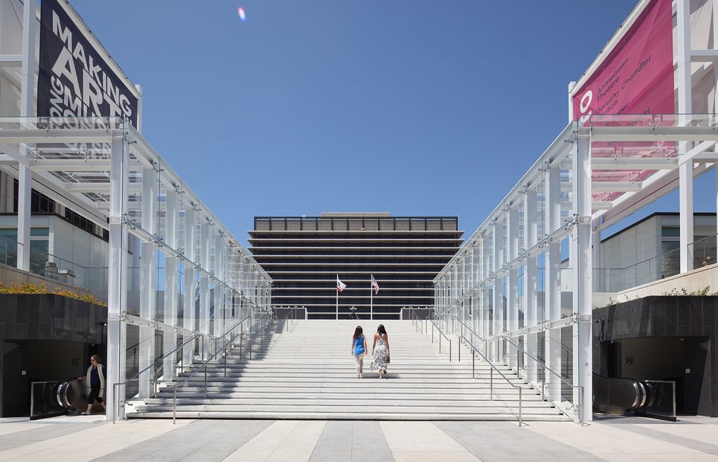 The Music Center - Grand Avenue Front Entrance - Photo by Tim Street Porter