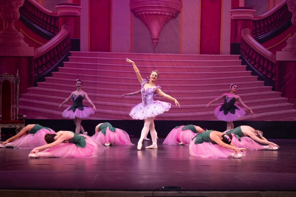 Ballet Etudes - "The Nutcracker, a Pandemic Tale" - Grace Ng as the Dew Drop - Photo by Collyns Photography