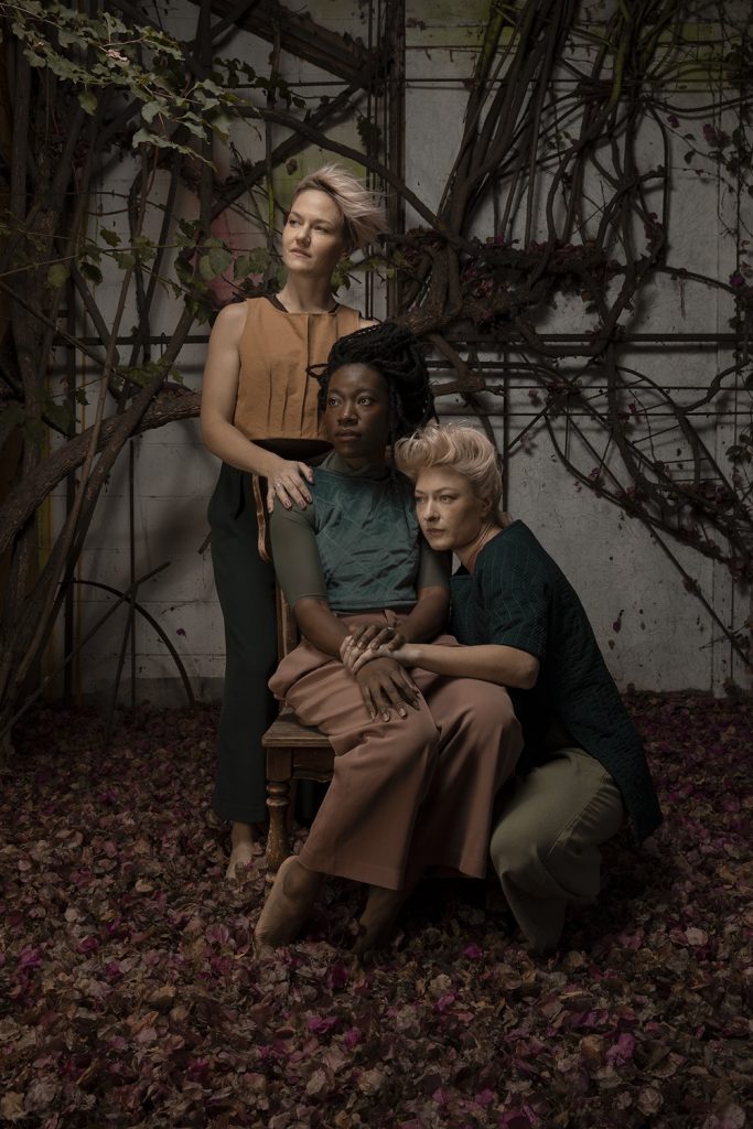 (L to R) Kate Hutter Mason, Jamila Glass, Genevieve Carson - LACDC leadership - Photo by VOMIR