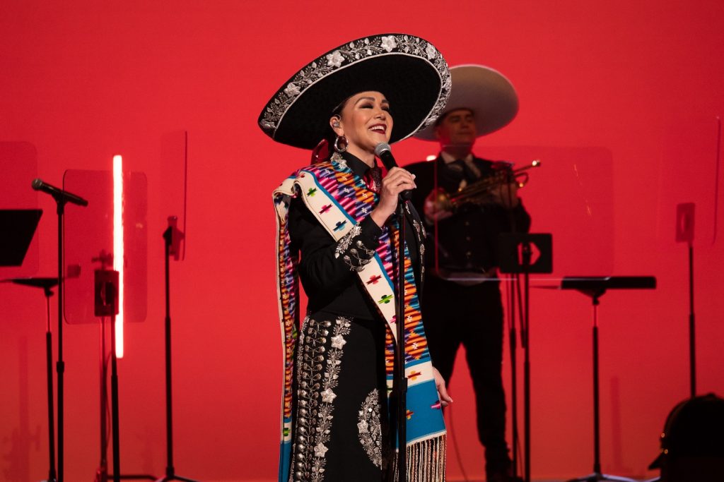 Nochebuena En Casa - Aida Cuevas - Photo by Ricki Quinn, courtesy of The Soraya