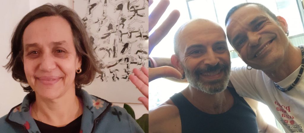 (L to R) Alice Drudi, Luca Russo, Dino Verga - Photo courtesy of the author