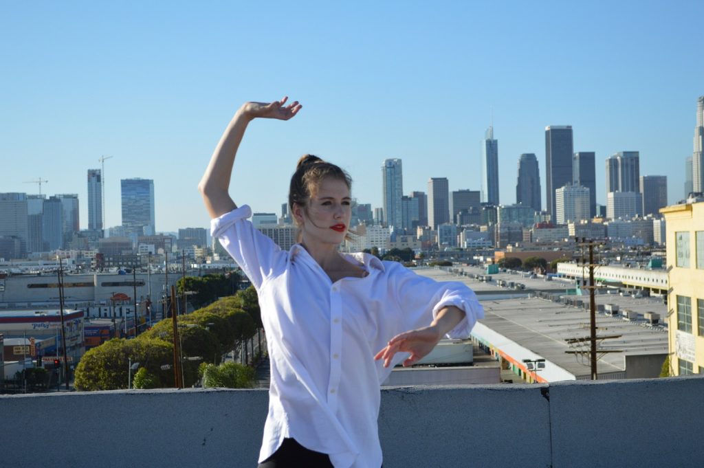 Hannah Keene in "Rabbit:Hole" by Skyla Schreter - Photo courtesy of LA Grooves