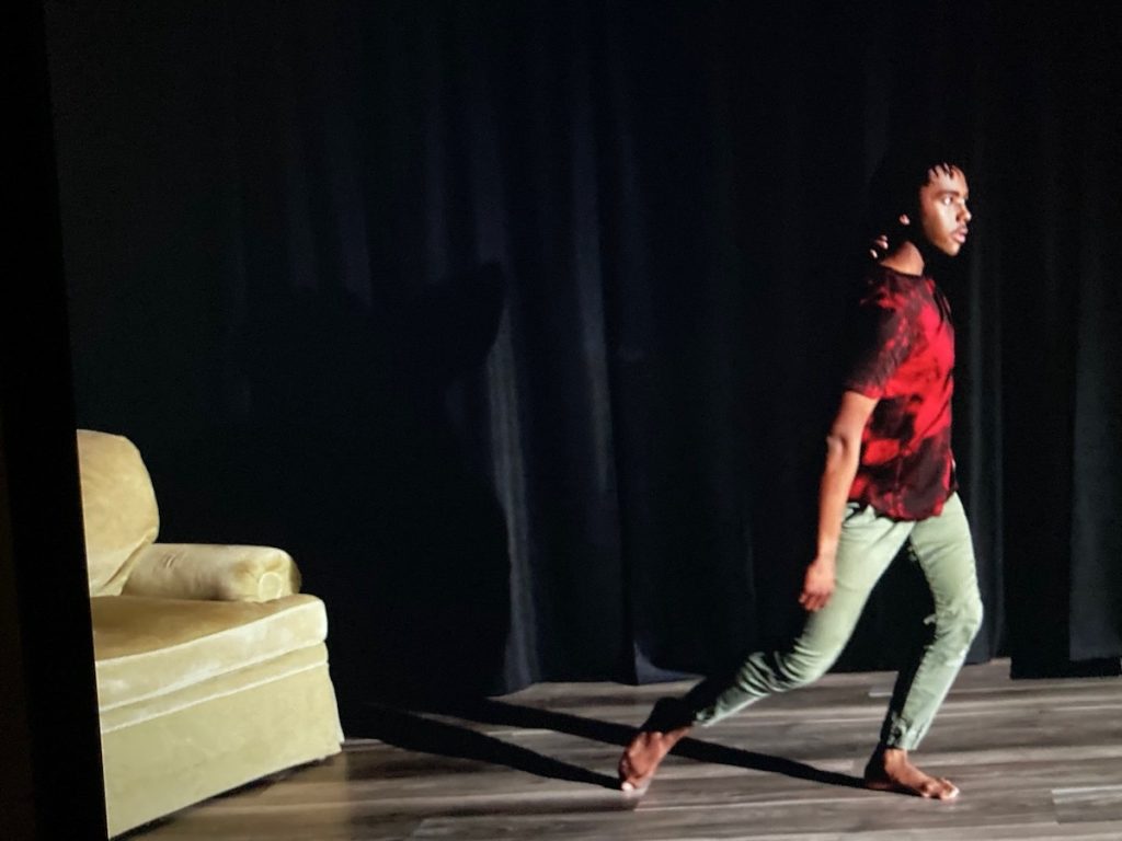 Dennzyl Green in "How to Raise a Black Son in America" - Photo courtesy of NBDT