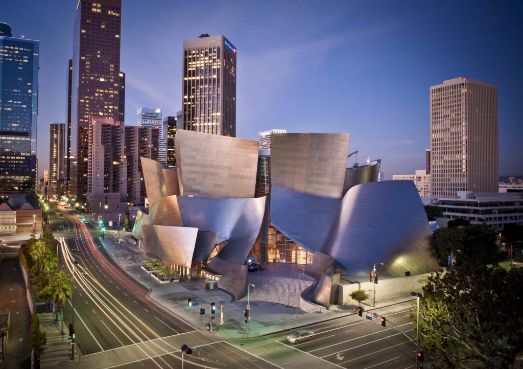 Overview of Walt Disney Concert Hall - Photo courtesy of Los Angeles Philharmonic Association
